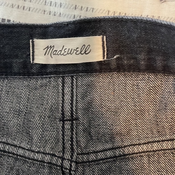 Madewell black denim shorts - Picture 4 of 5